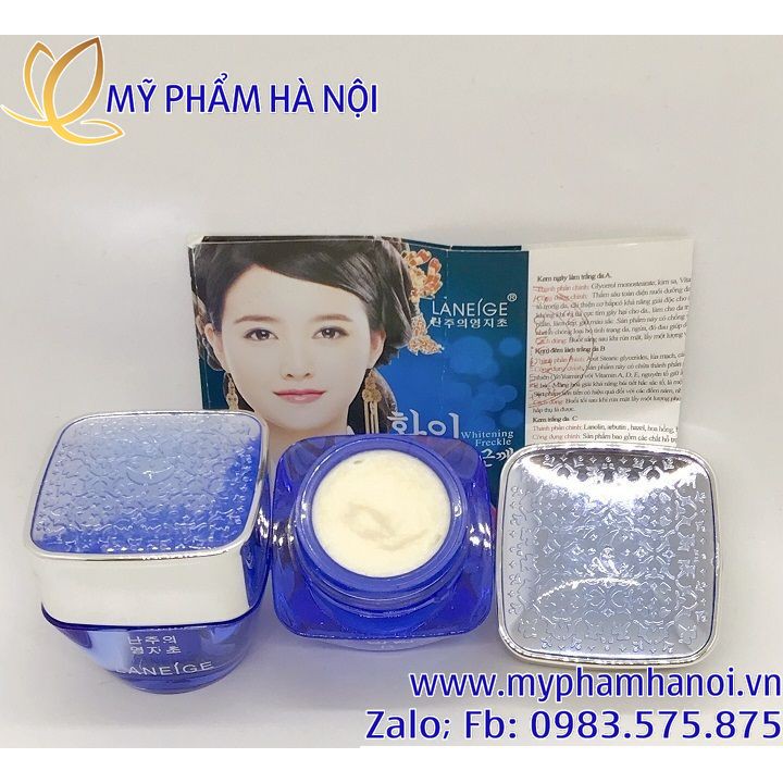 Bộ mỹ phẩm Laneige Xanh 5in1