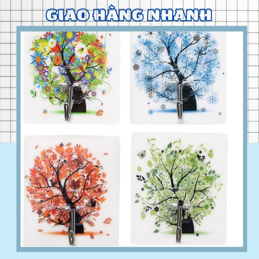 Combo 10 Móc Dán Tường Siêu Dính, Siêu Dễ Thương 88126 Shop Giao Hàng Nhanh 88