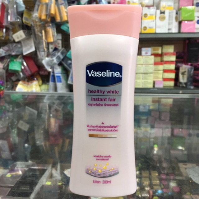 Sữa dưỡng thể làm trắng da Vaseline Healthy White Instant Fair 200ml