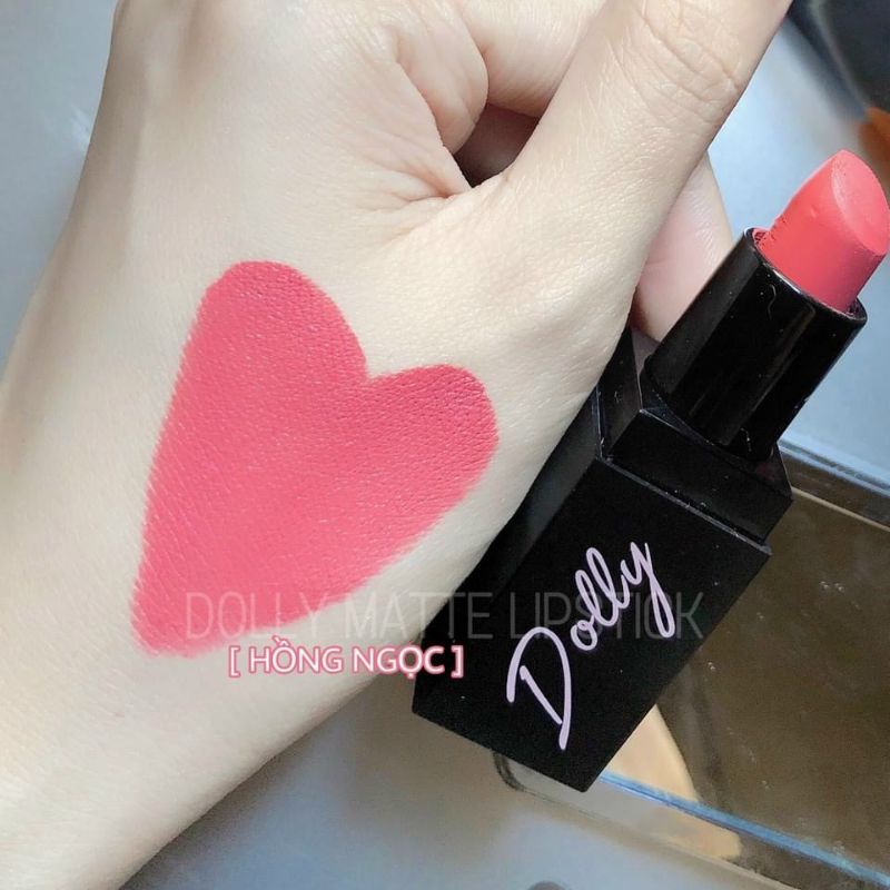 Son Sáp Phủ Phấn - Son Dolly Hữu Cơ Son Lì Không Chì!!!