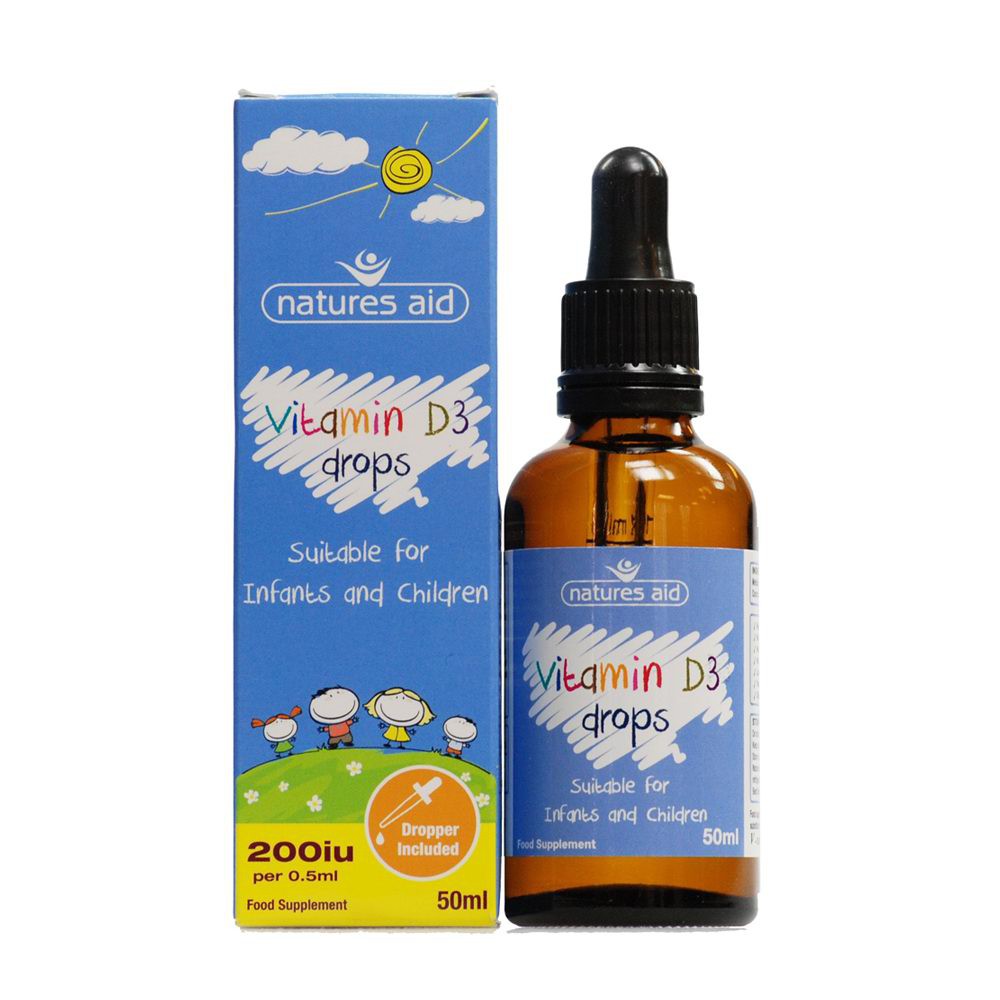 Vitamin D3 Drops Natures Aid