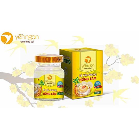 Yến Ngon chưng Hồng Sâm | Thế Giới Skin Care