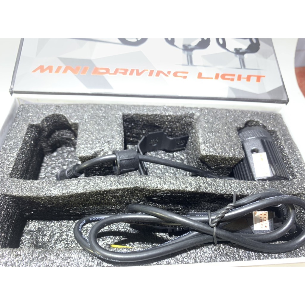 Đèn Trợ Sáng Bi Cầu Mini 2 Chế Độ 2 Màu