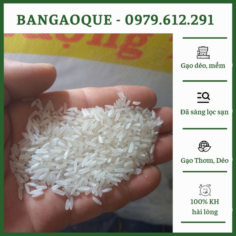 1kg Gạo Thái Sữa Dẻo Thơm Ngon
