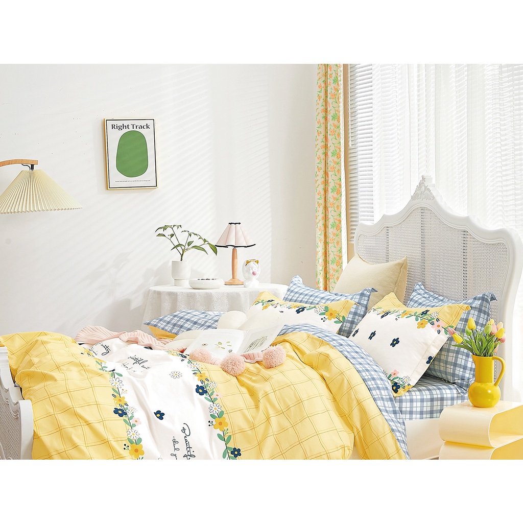 Bộ ga giường, áo gối NIN House Calisto - CT220003