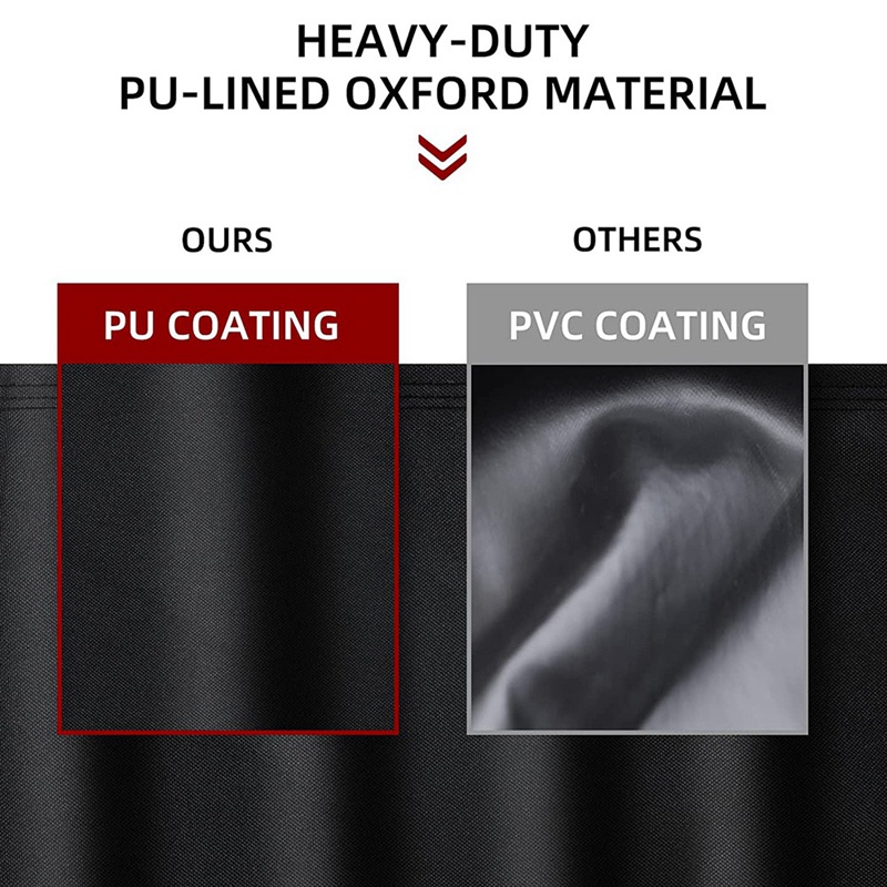 Tấm Phủ Lò Nướng BBQ Weber 7152 124X65X101cm Chống Thấm Nước Tiện Dụng Cho Cắm Trại Ngoài Trời