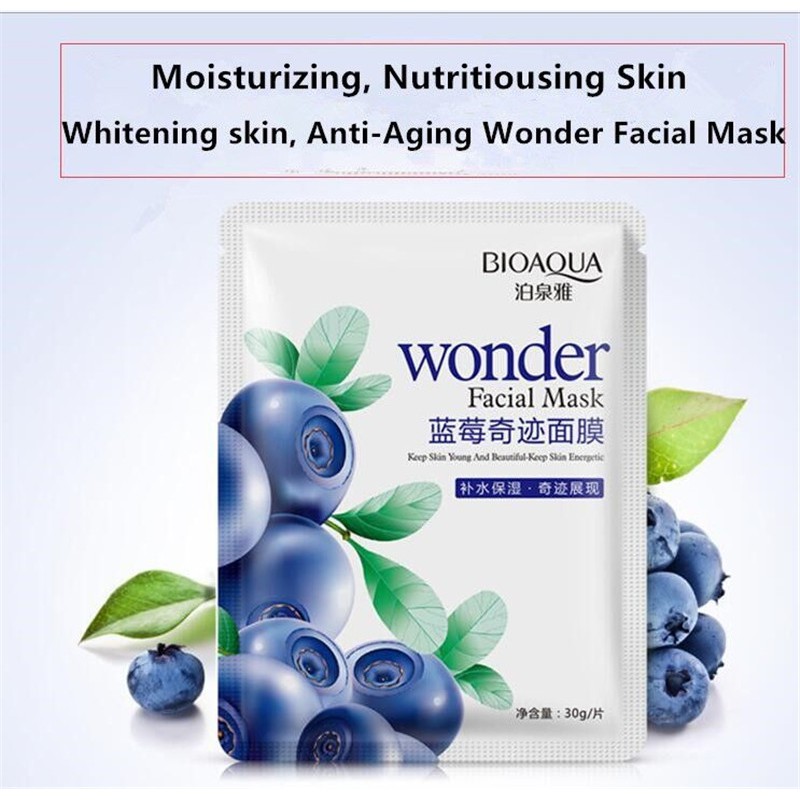 BIOAQUA silk mask helps to reduce acne, control oil, and moisturize effectively