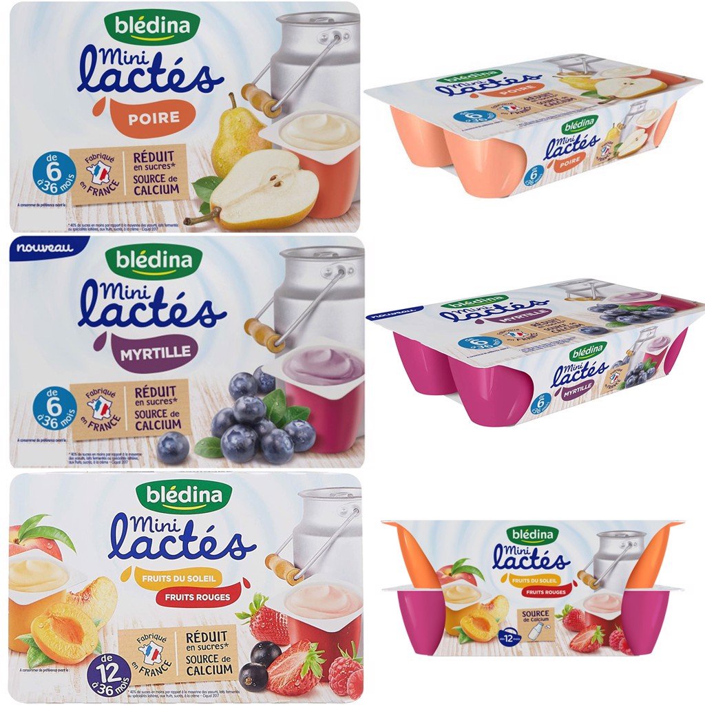 SỮA CHUA BLEDINA CHO BÉ TỪ 6 THÁNG 6x60GR