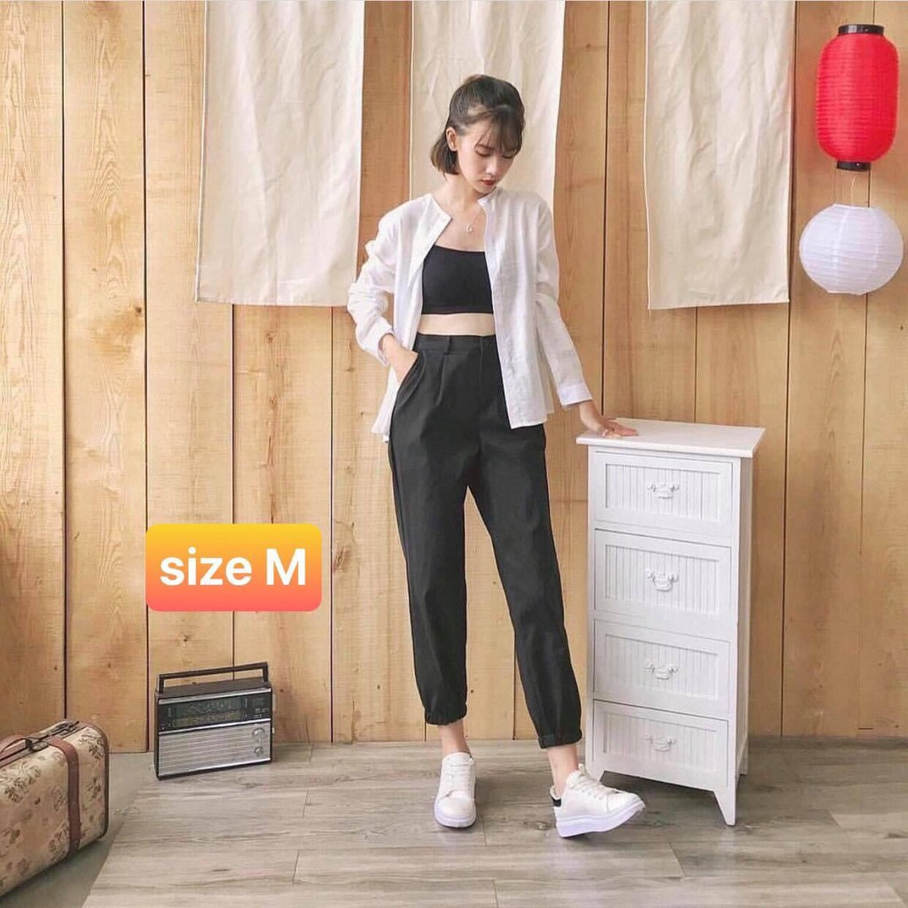 Quần tây công sở đơn giản thanh lịch xinh xinh