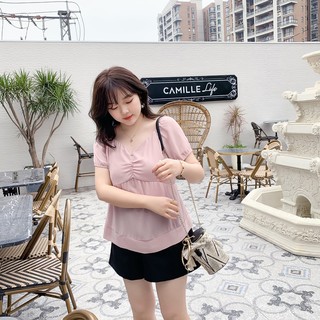 Áo kiểu tay bo bigsize - ABEO207