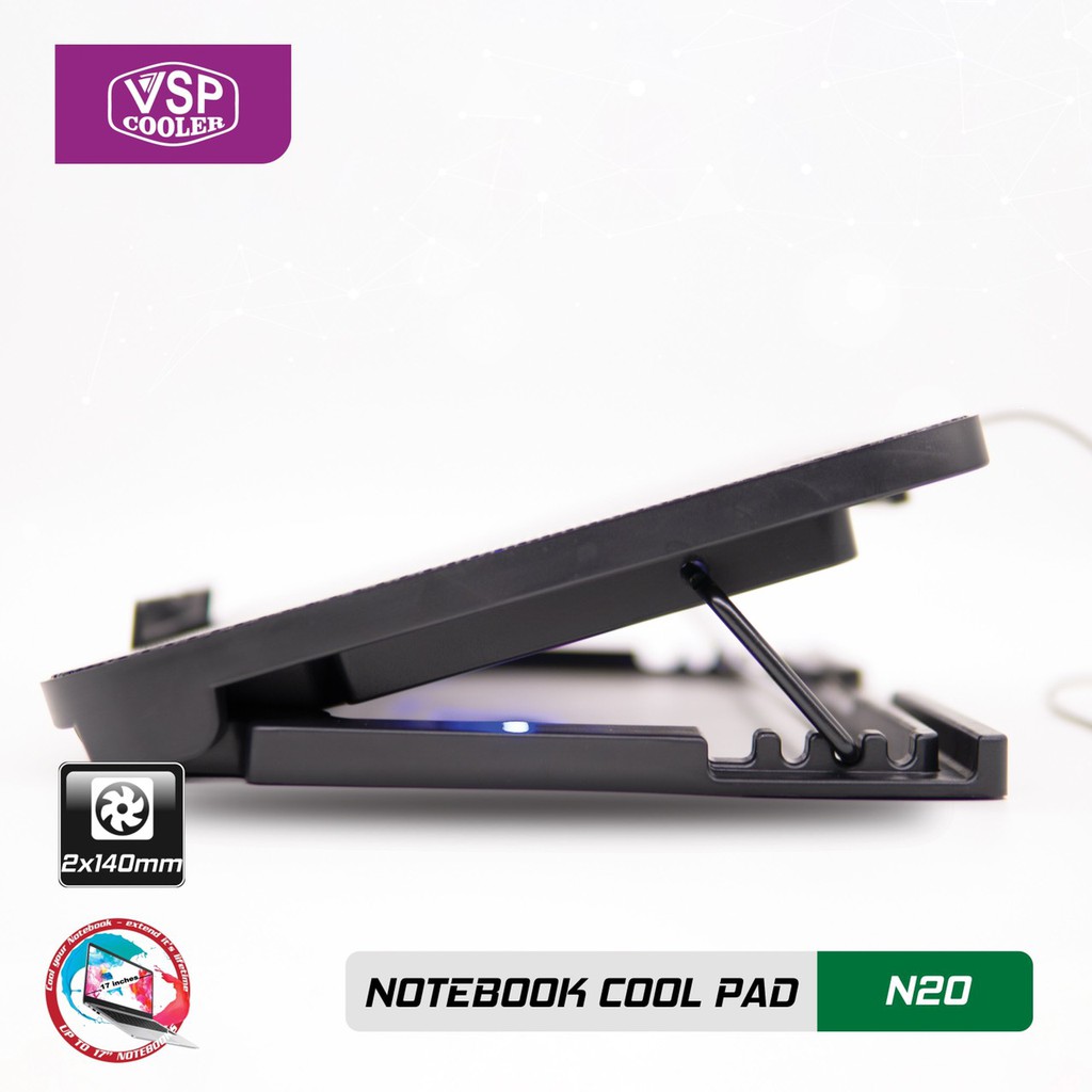 Fan VSP Cooler N20 (2*Fan 14cm)