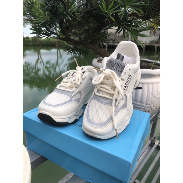 Giày nữ - Giày thể thao nữ , Giày Sneaker đế cao thời trang cao cấp mẫu mới 2022