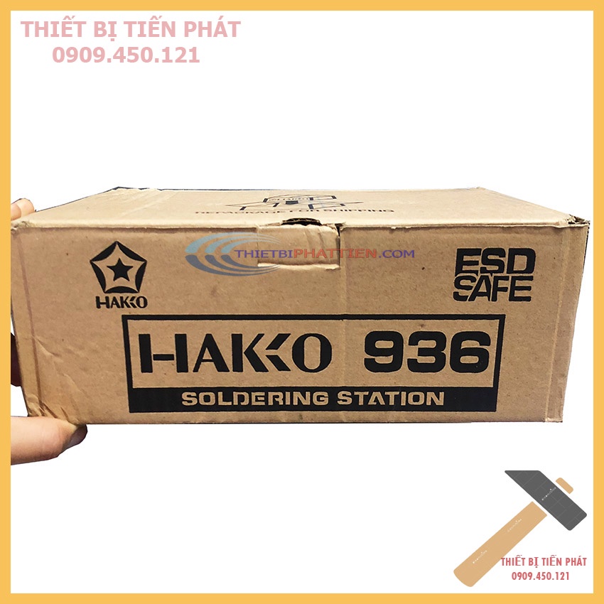 Bộ Máy Hàn, Trạm Hàn Điện Tử Hakko 936 Điều Chỉnh Nhiệt độ Tùy Ý ( Hàng Cao Cấp )