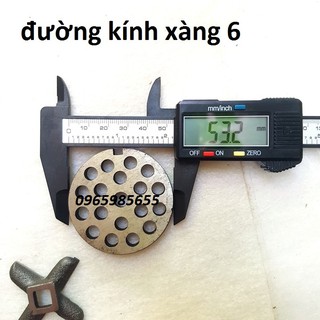 Phụ kiện máy xay thịt Đài Loan , mặt lưới , mặt sàng máy xay thịt