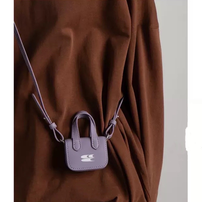 Túi Đeo Chéo Super Mini 2 Quai Phong Cách Retro