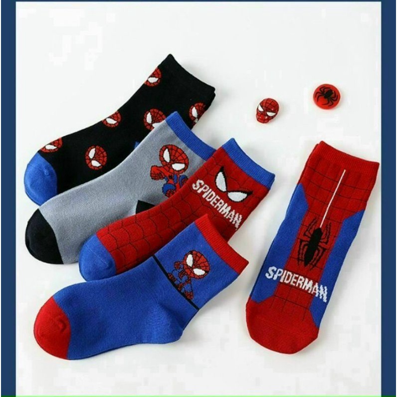 ( COMBO 5 ĐÔI) TẤT SIÊU NHÂN CHO BÉ TRAI