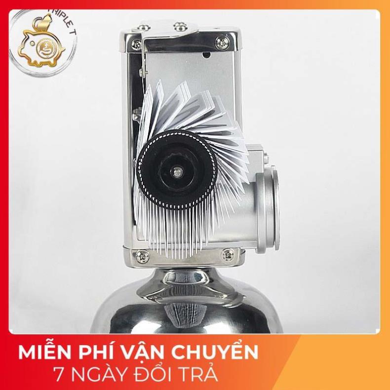 ⚡_Đồng hồ trang trí để bàn lật số tự động phong cách cổ điển SIMPLISM HomeDecor cao cấp (NỘI ĐỊA TRUNG QUỐC)