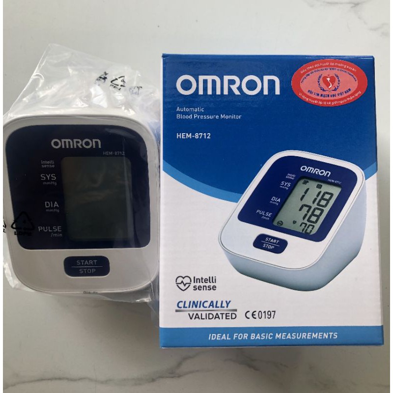 Máy đo huyết áp bắp tay Omron HEM - 8712 ( Bảo Hành 5 Năm Chính Hãng )
