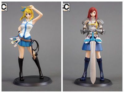 Mô Hình Nhân Vật Phim Hoạt Hình Fairy Tail Bằng Pvc