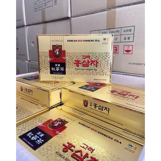 Trà Hồng Sâm Hàn Quốc NET WT 300g ( 3g x 100 gói )