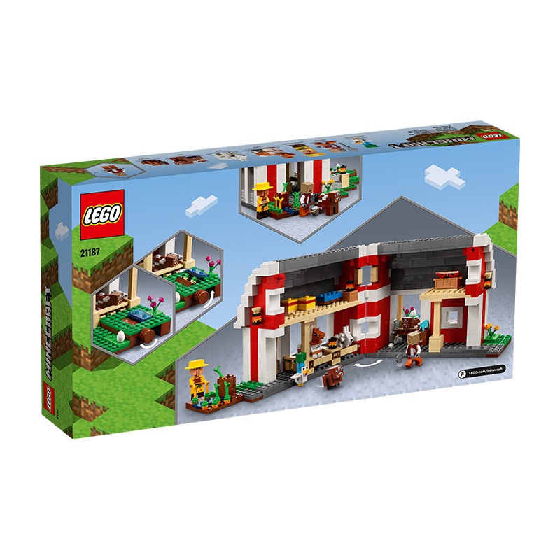 Đồ Chơi LEGO Nông Trại Minecraft 21187 (499 chi tiết)
