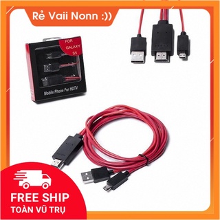 [Android] Cáp HDMI Kết Nối Từ Điện Thoại Sang TiVi HD siêu Nét |Uytin