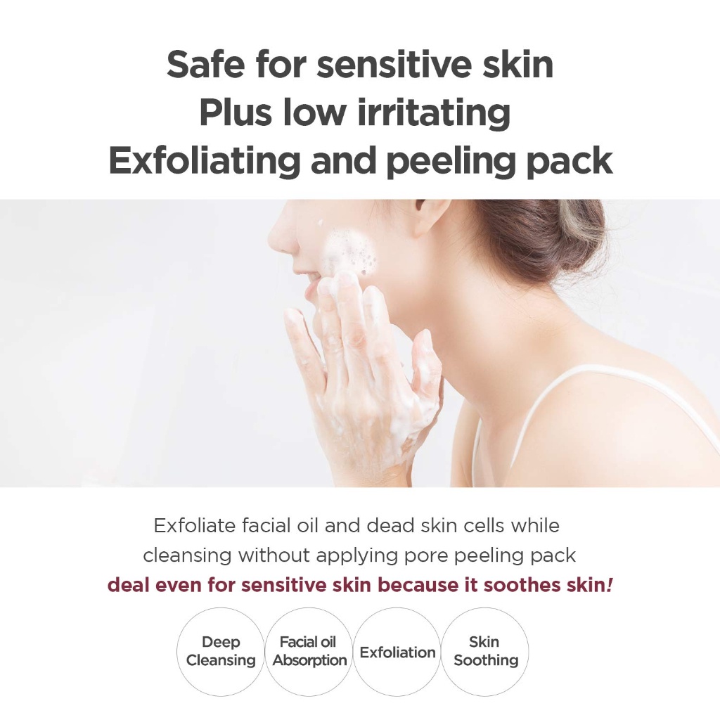 Sữa Rửa Mặt Soda Làm Sạch Sâu Lỗ Chân Lông 150ml