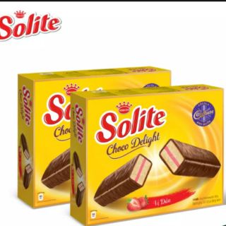 Bánh bông lan Solite phủ socola 280g combo 2 hộp
