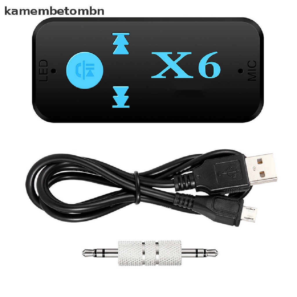 Thiết Bị Nhận Tín Hiệu Bluetooth Không Dây kamembetombn X6 Jack Cắm 3.5mm