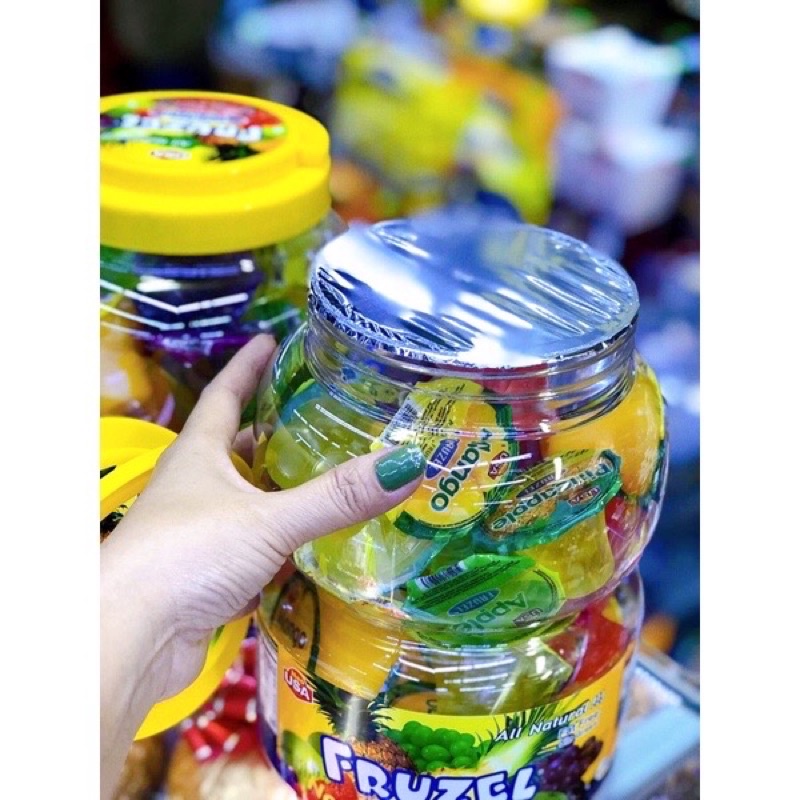 Rau Câu Fruzel Natural Fruit Jelly của Mỹ hộp 1kg5