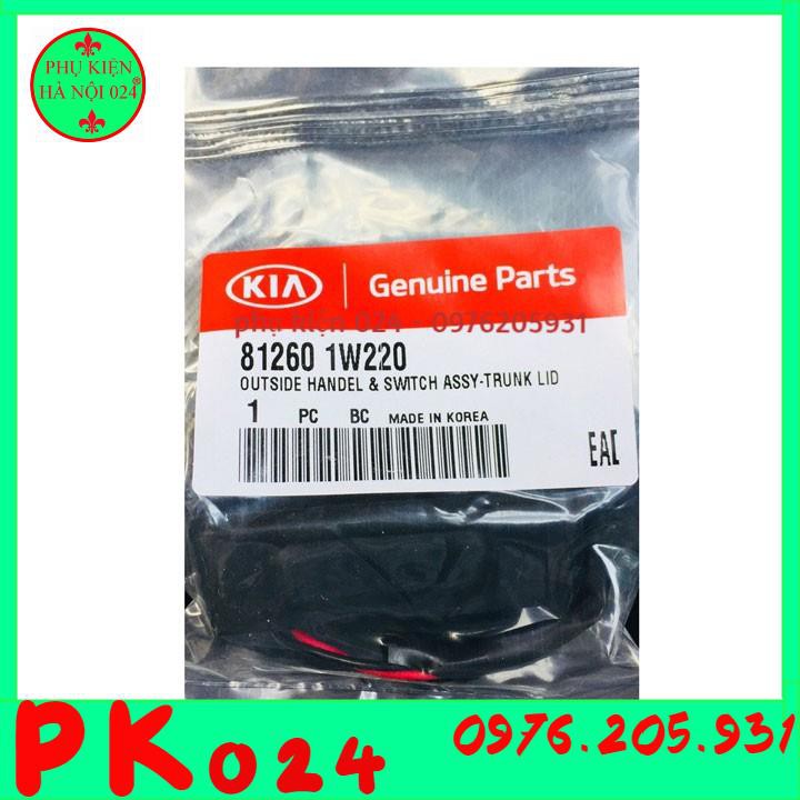 Công Tắc Mở Cốp Hậu Kia Rio, Huyndai Accent ,I10 Grand - Kia Morning Hàng Tốt 2012-2020 Mã 81260-1W220