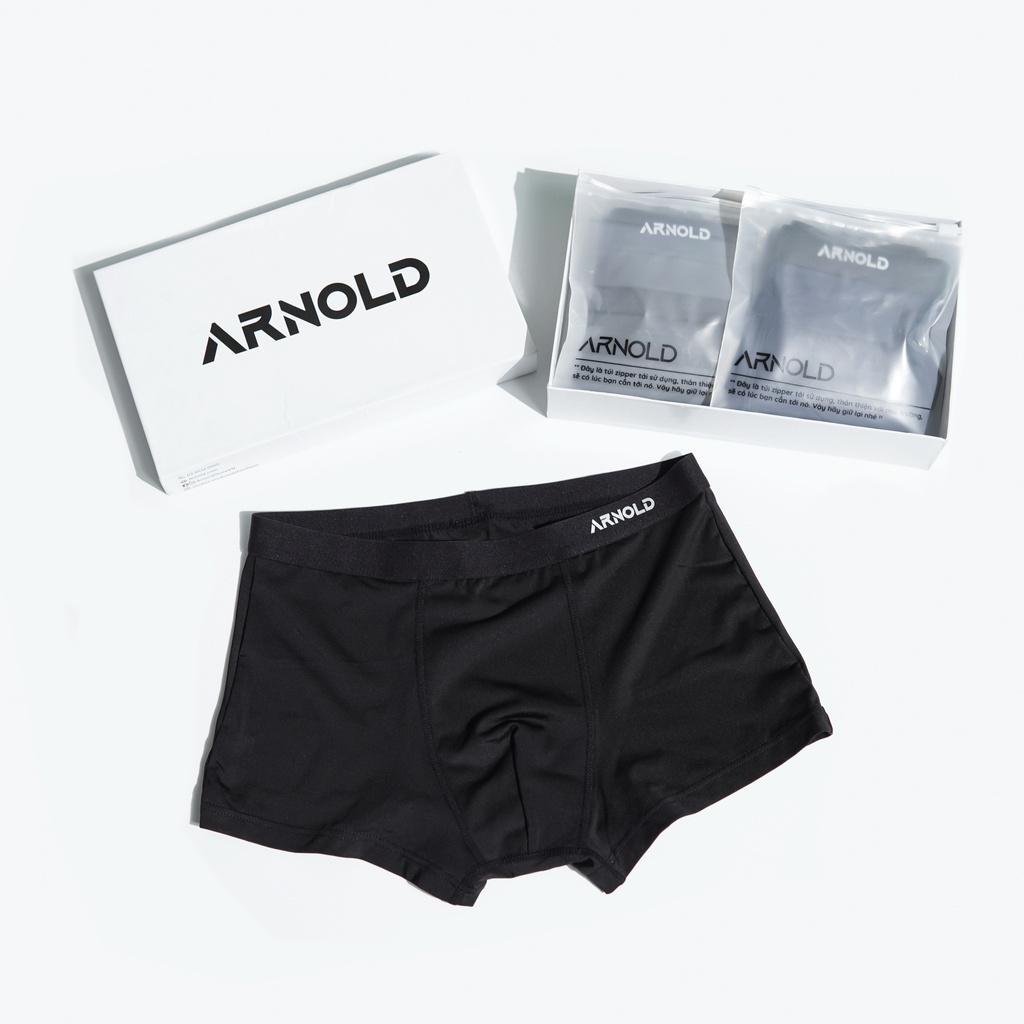 Quần lót Boxer ARNOLD nam, vải thun lạnh siêu mát thoáng khí,co giãn cao cấp, thấm hút mồ hôi