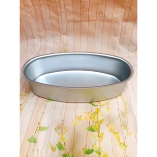 Khuôn Oval nhôm D08 dùng nướng bánh bông lan, bánh mì hoa cúc
