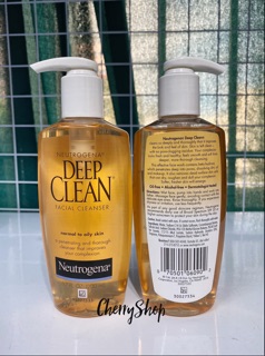 Sữa Rửa Mặt Neutrogena Deep Clean Facial Cleanser 200ml
