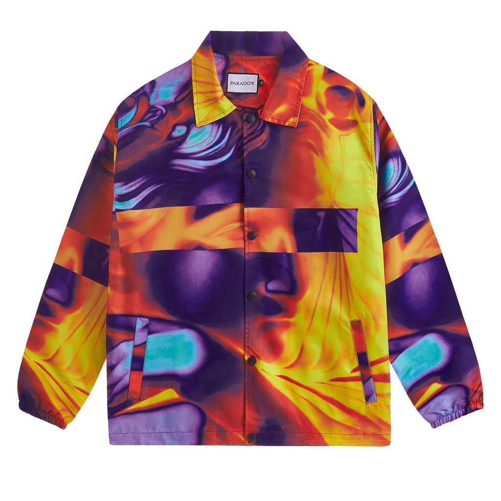 Áo khoác dù 2 lớp Paradox form rộng - Unisex - In hình - TROPICK