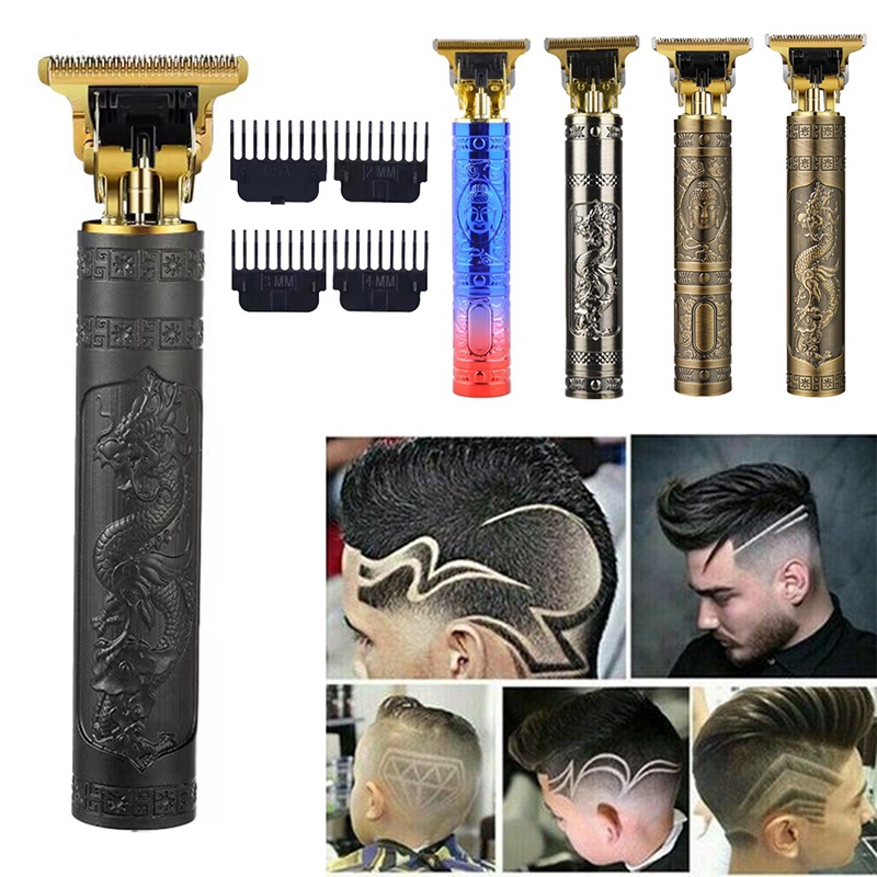 Tông Đơ Cắt Tóc / Cạo Râu Chuyên Dụng T9 Kết Nối USB