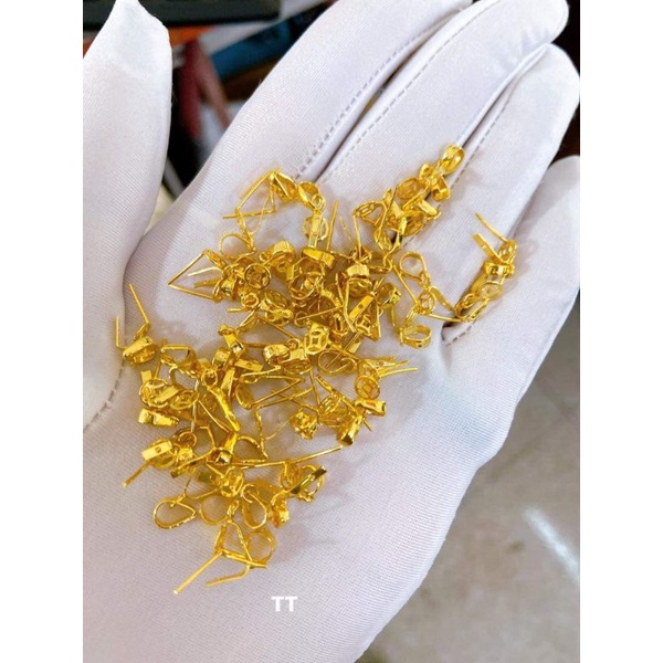 MÓC KIM TIỀN VÀNG LÀM MẶT ĐÁ