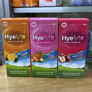 DUNG DỊCH BỔ SUNG NƯỚC ĐIỆN GIẢI HYELYTE lọ 250 ml