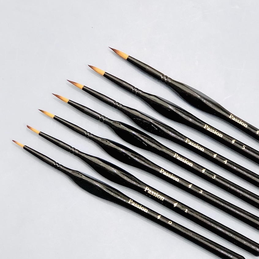 Cọ tỉa Passion Artist Brush Hàn Quốc - cọ Round