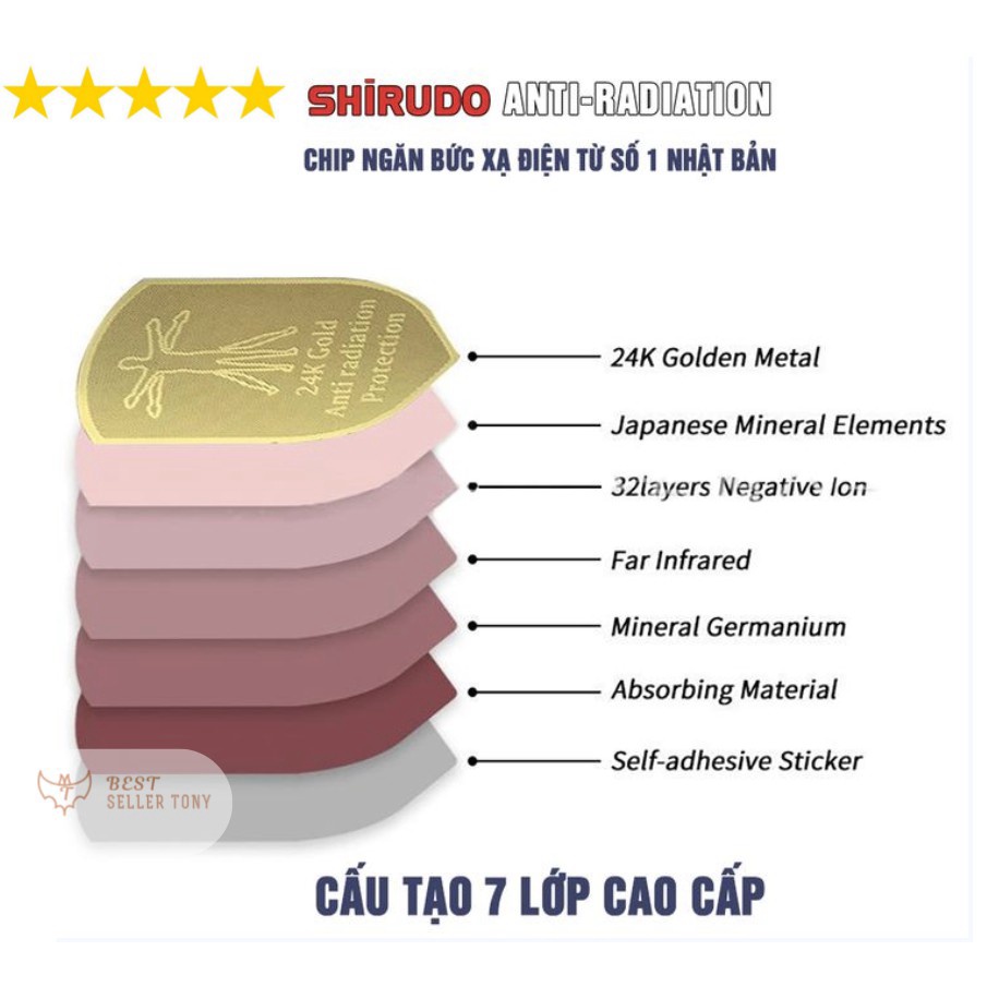 libishop - Thiết bị chip ngăn bức xạ điện thoại thông minh