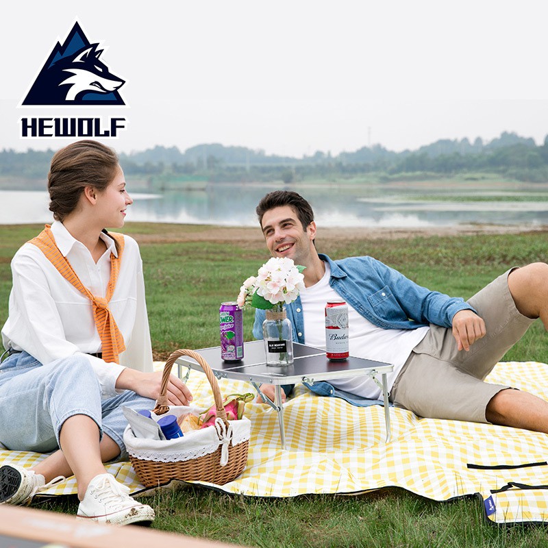 Thảm picnic hewolf tấm lót lều cao cấp dành riêng cho cắm trại, dùng trải công viên cho bé chơi nhiều mẫu đẹp