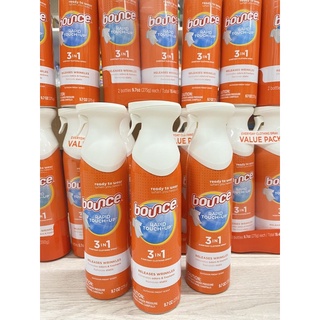 Xịt thẳng và thơm quần áo Bounce 3 in 1 của Mỹ chai 275g