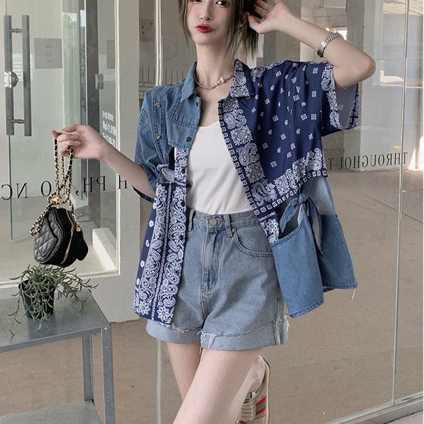 Áo Sơ Mi Nữ Rời Mùa Thu Mới Phong Cách Hàn Quốc Áo Sơ Mi Cổ Điển Thời Trang