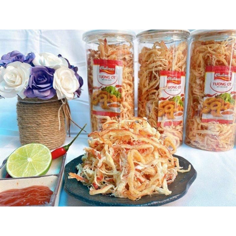 Mực cán tẩm gia vị 250gr