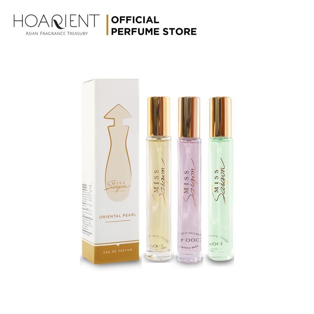 Combo 3 Nước Hoa Miss Saigon The Essence 10ml x 3 (Aurora,Oriental Pearl,The lover)