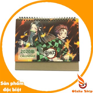 (Lịch 2020) Lịch để bàn hình Anime Kimetsu no Yaiba - Demon Slayer - Lưỡi gươm Diệt Quỷ