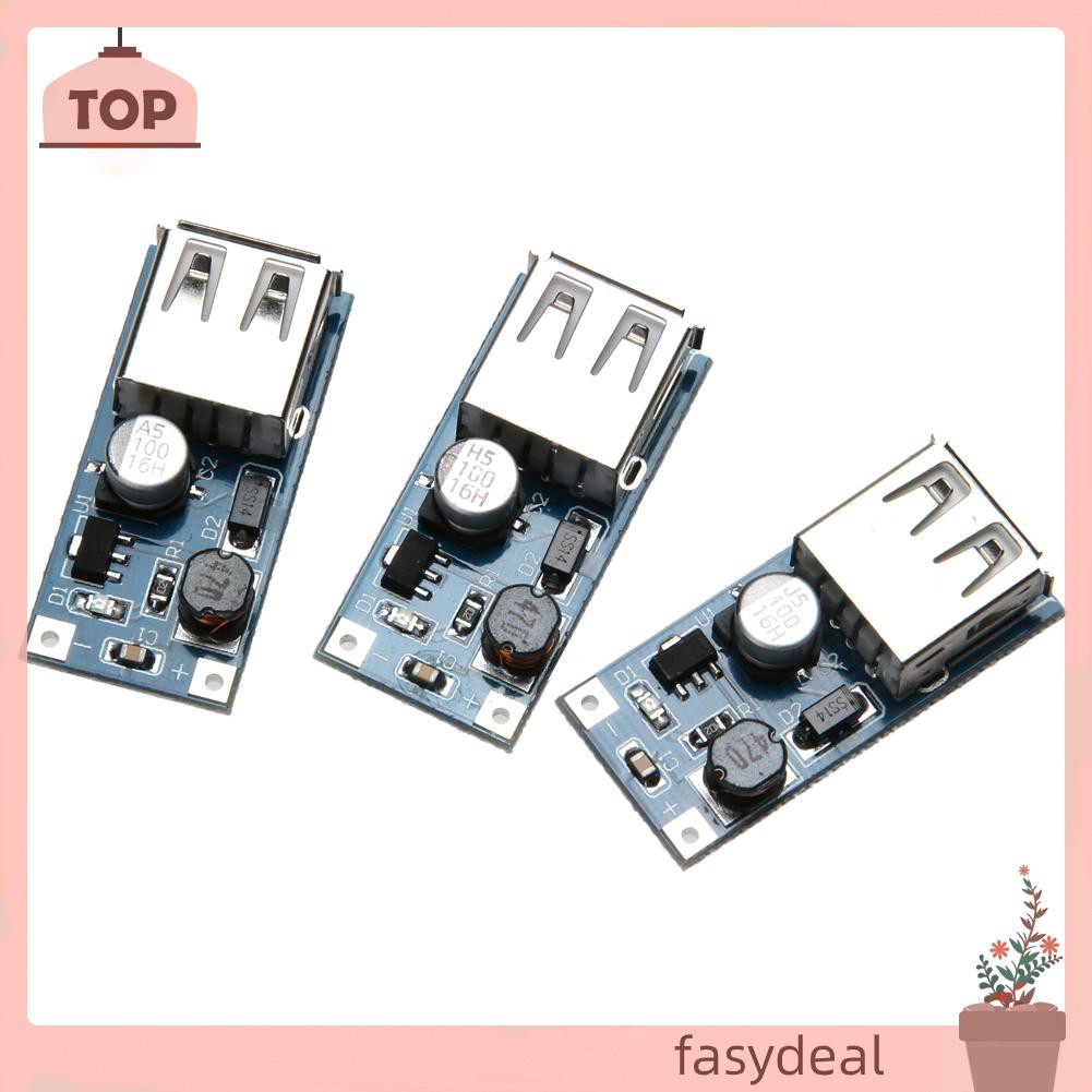 (Fas) Set 3 Bảng Mạch Tăng Áp Dc 0.9v 5v Sang 5v 60