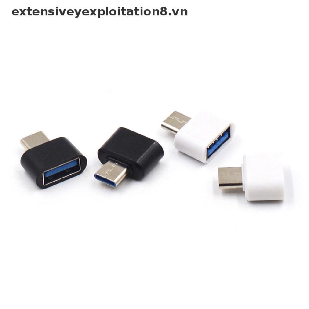 Bộ 2 Đầu Chuyển Đổi OTG USB Type C Sang USB 2.0 Cho Điện Thoại