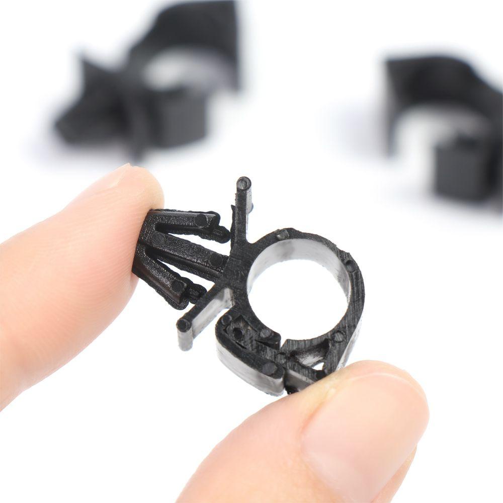Set 10 Dây Điện Kẹp Cố Định Đường Dây Dẫn Xe Hơi Bằng Nhựa