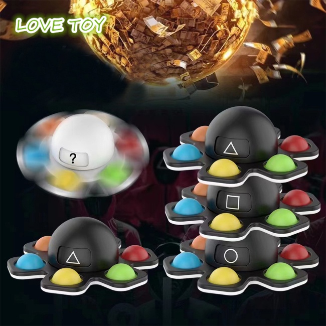 Nkodok Pop It Bạch Tuộc Vòng Tay Con Quay Đồ Chơi Di Động Nhiều Màu Sắc Giảm Căng Thẳng Cho Trẻ Em